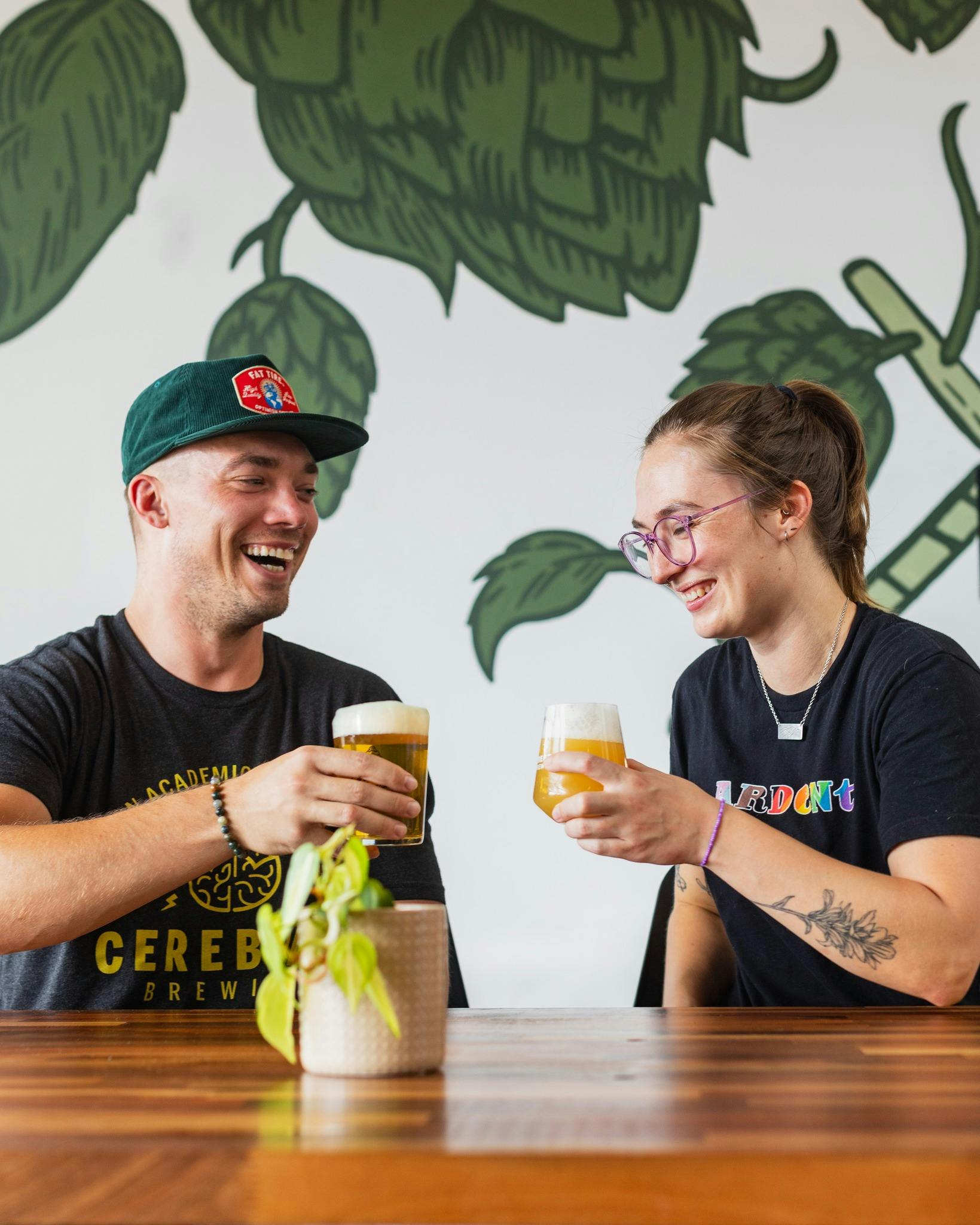 photo of cheersing