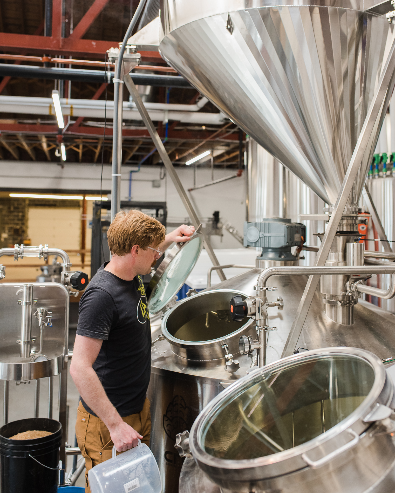 photo of sam brewing