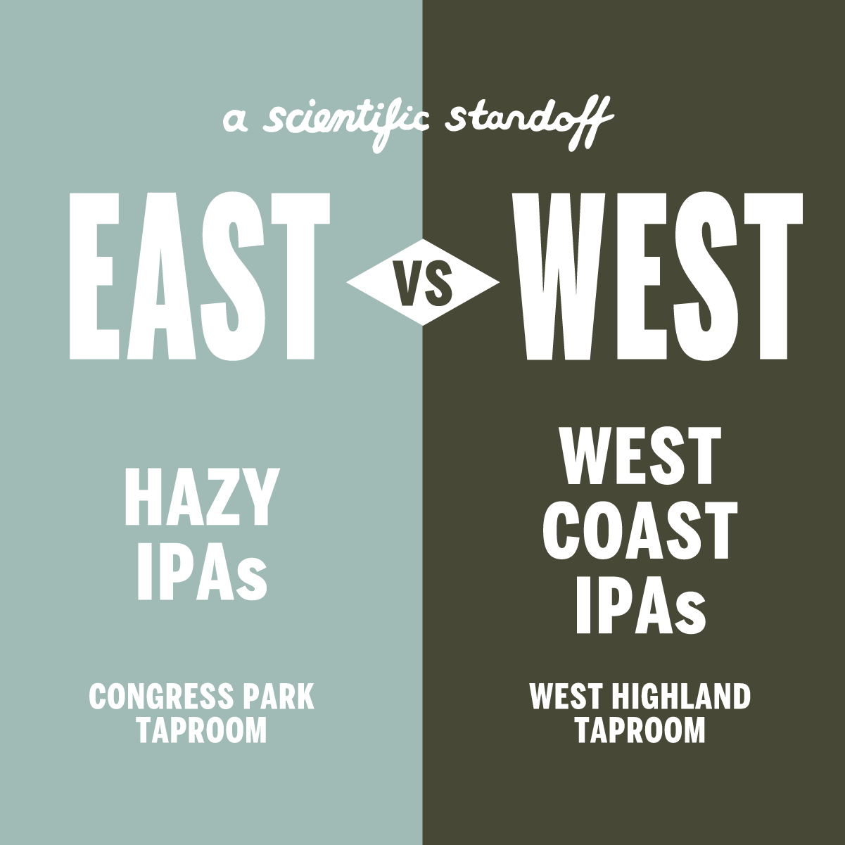East vs West: A Scientific Standoff of IPAs