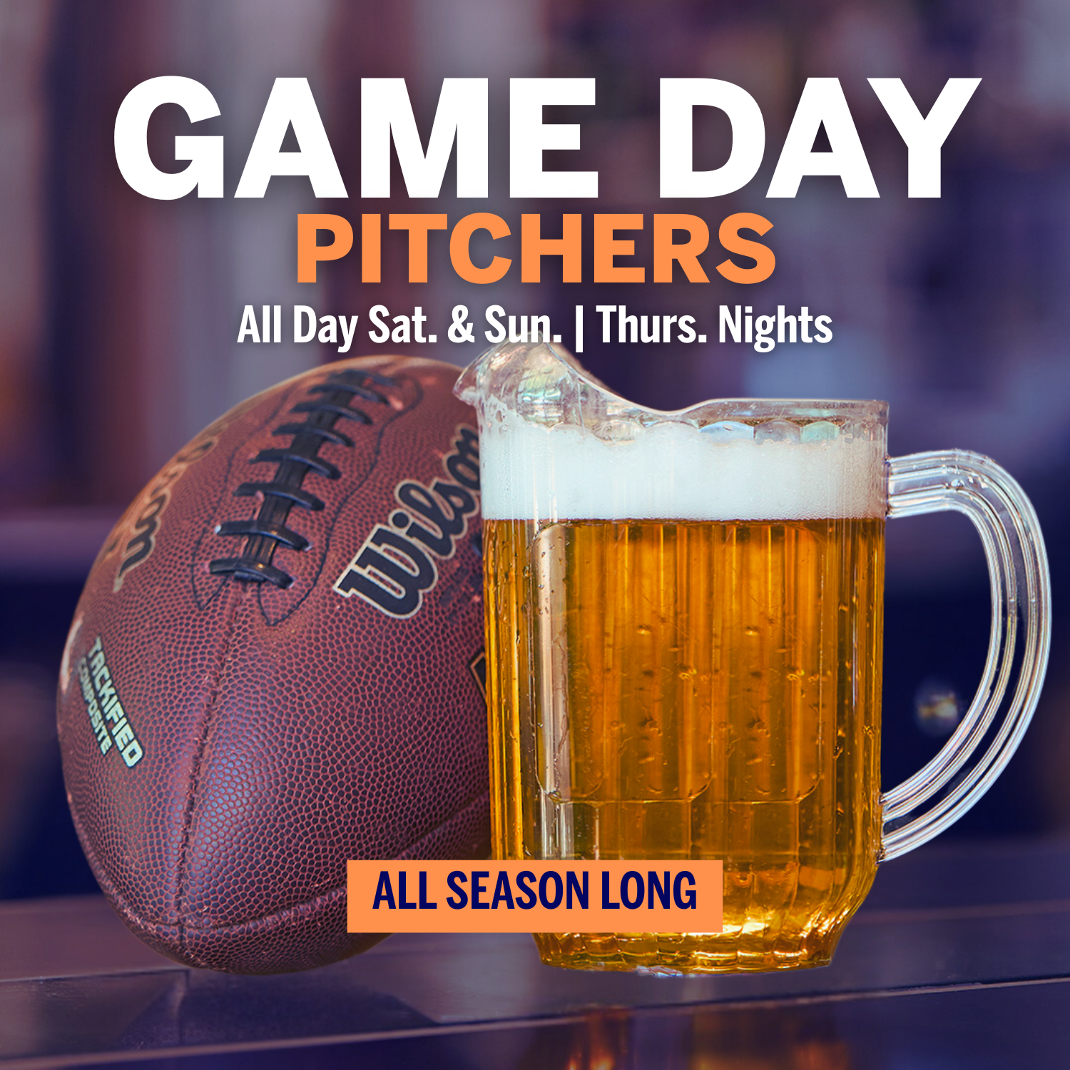 Football Pitcher Special