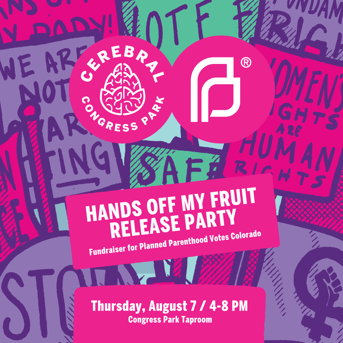 Hands Off My Fruit Release Party