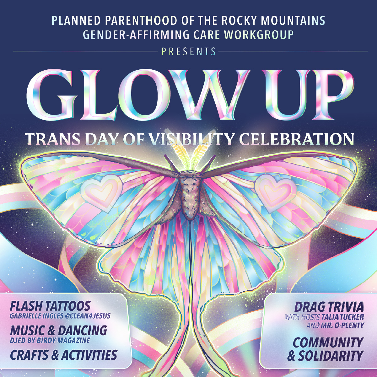 Planned Parenthood Glow Up Community Event