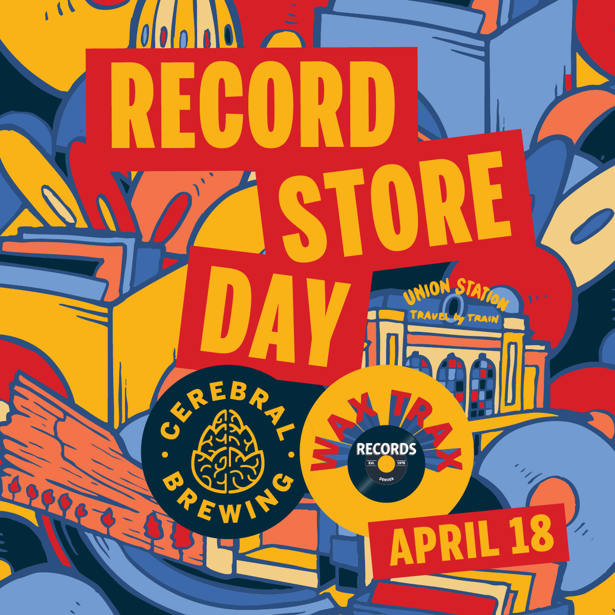 Record Store Day With Wax Trax