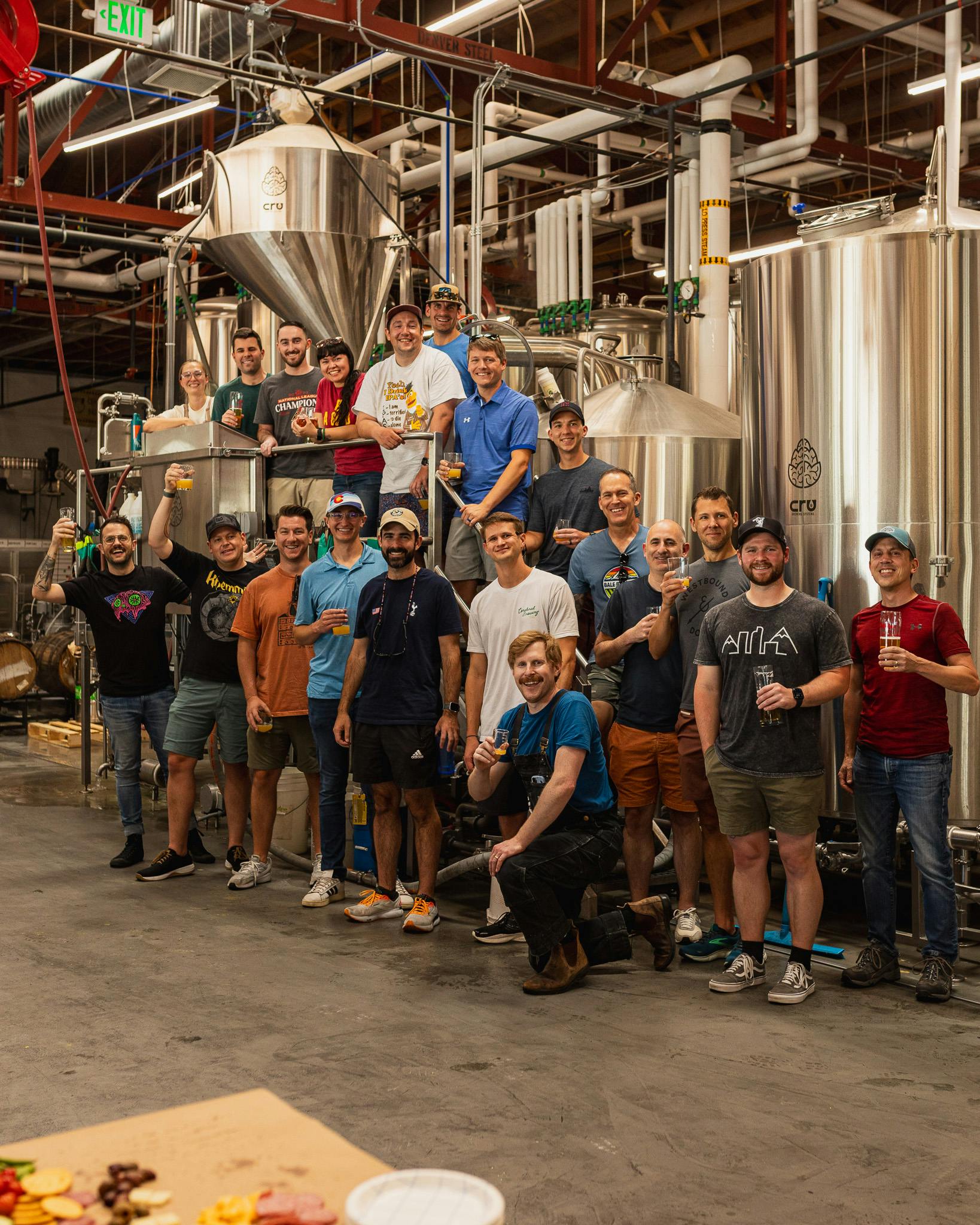 Study Club Brew Day Study Club members assisting on brew day