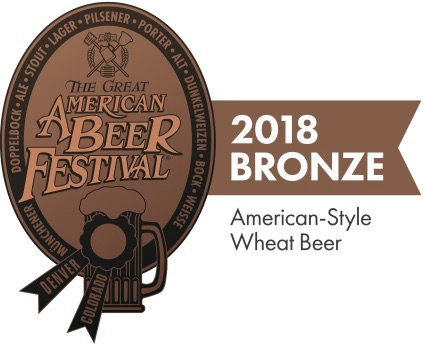 2018 GABF Bronze for American-Style Wheat