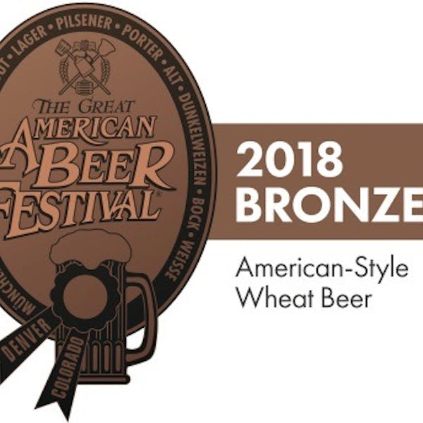 2018 GABF Bronze for American-Style Wheat