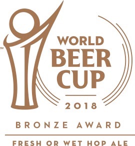 2018 World Beer Cup Bronze Fresh or Wet Hop Ale