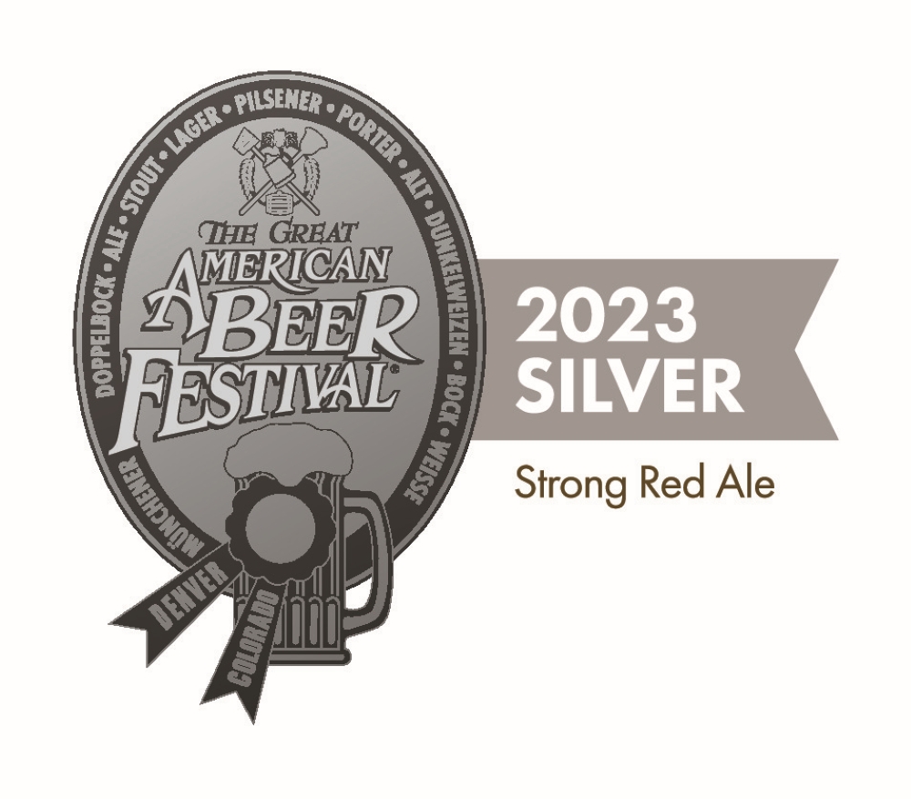 2023 GABF Silver for Strong Red Ale