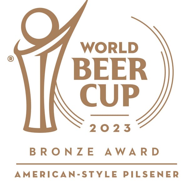 2023 World Beer Cup Bronze for American-Style Pils