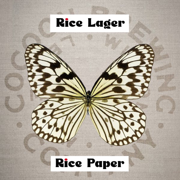 Rice Paper Mounted Rice Paper Mounted