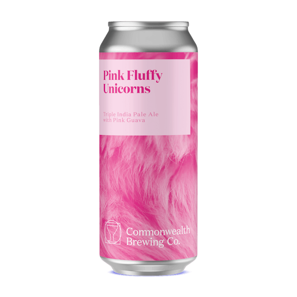 Label for Pink Fluffy Unicorns