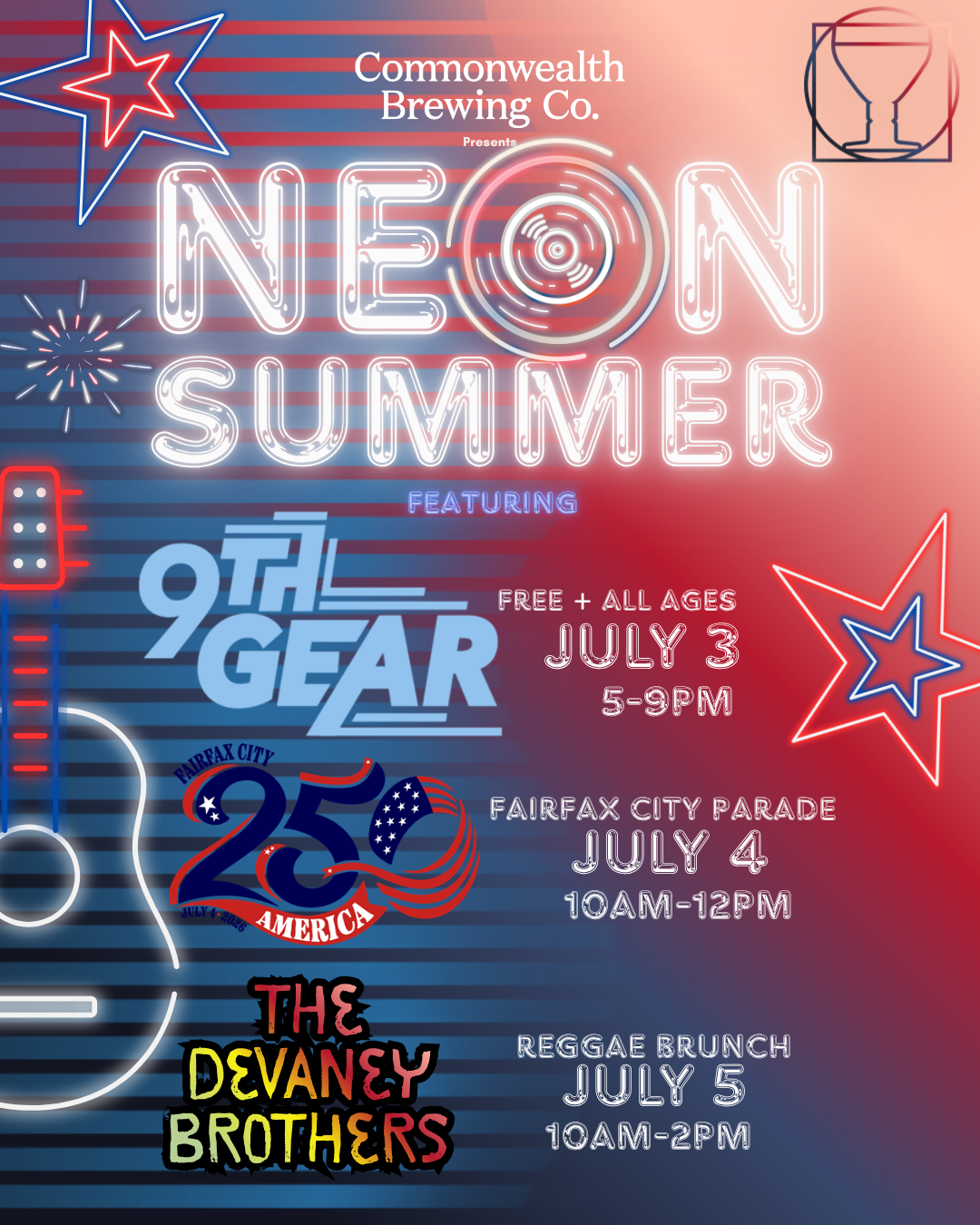 NEON SUMMER: 4th of July Weekend
