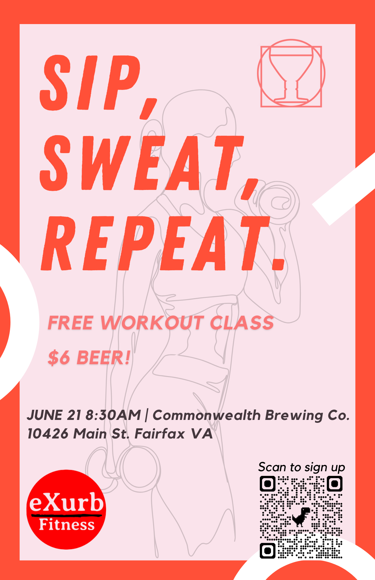 Sip, Sweat, Repeat- Fairfax