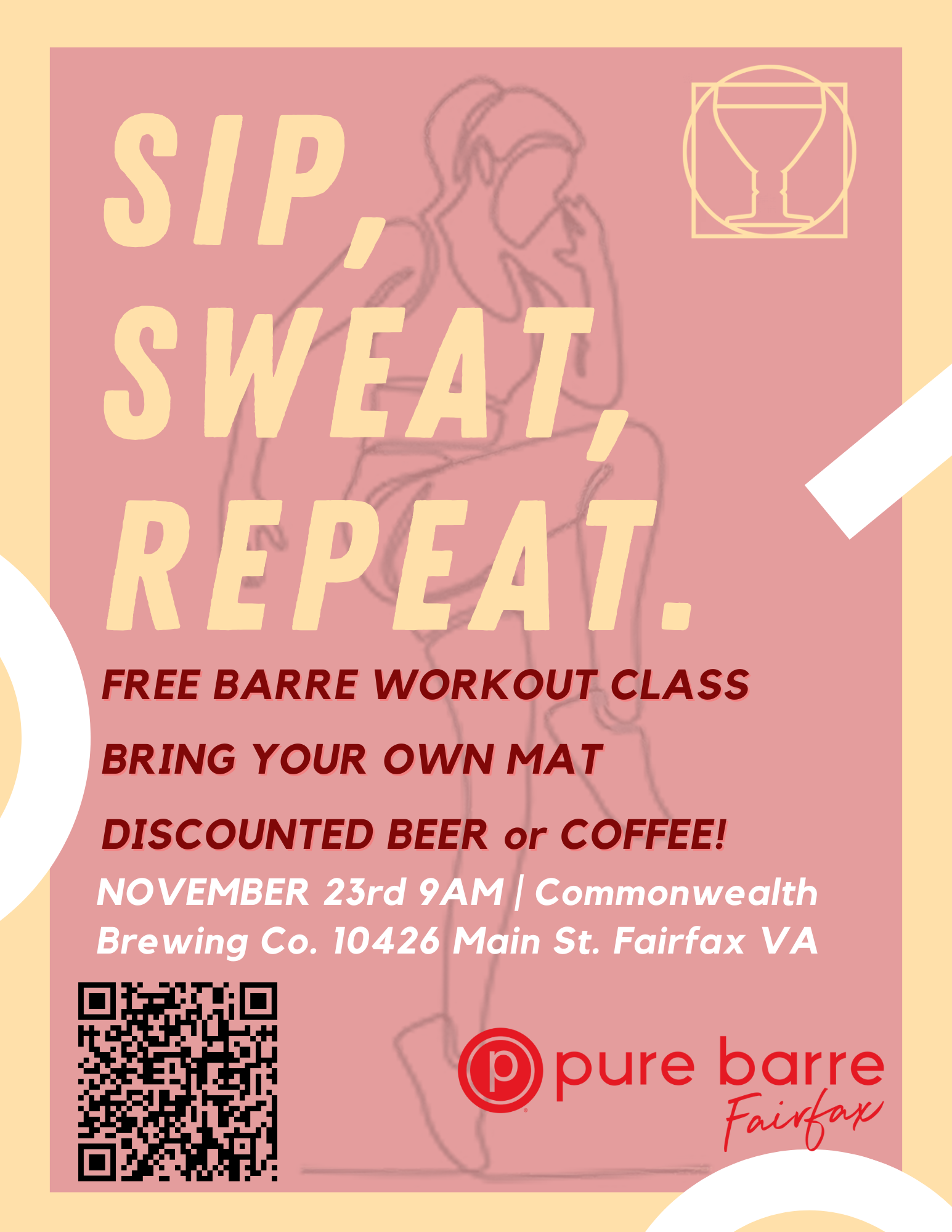 Sip, Sweat, Repeat.