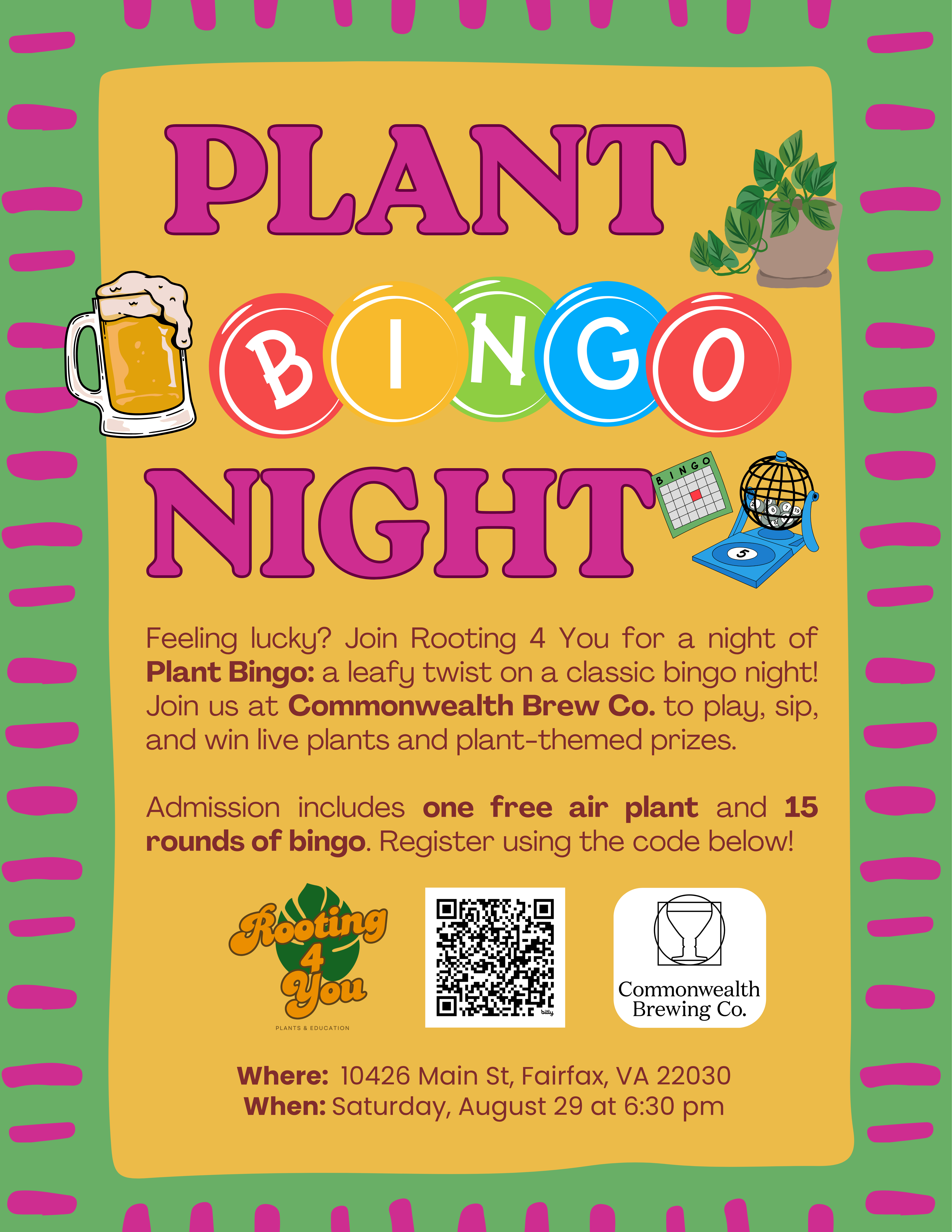 Plant Bingo hosted by Rooting 4 You