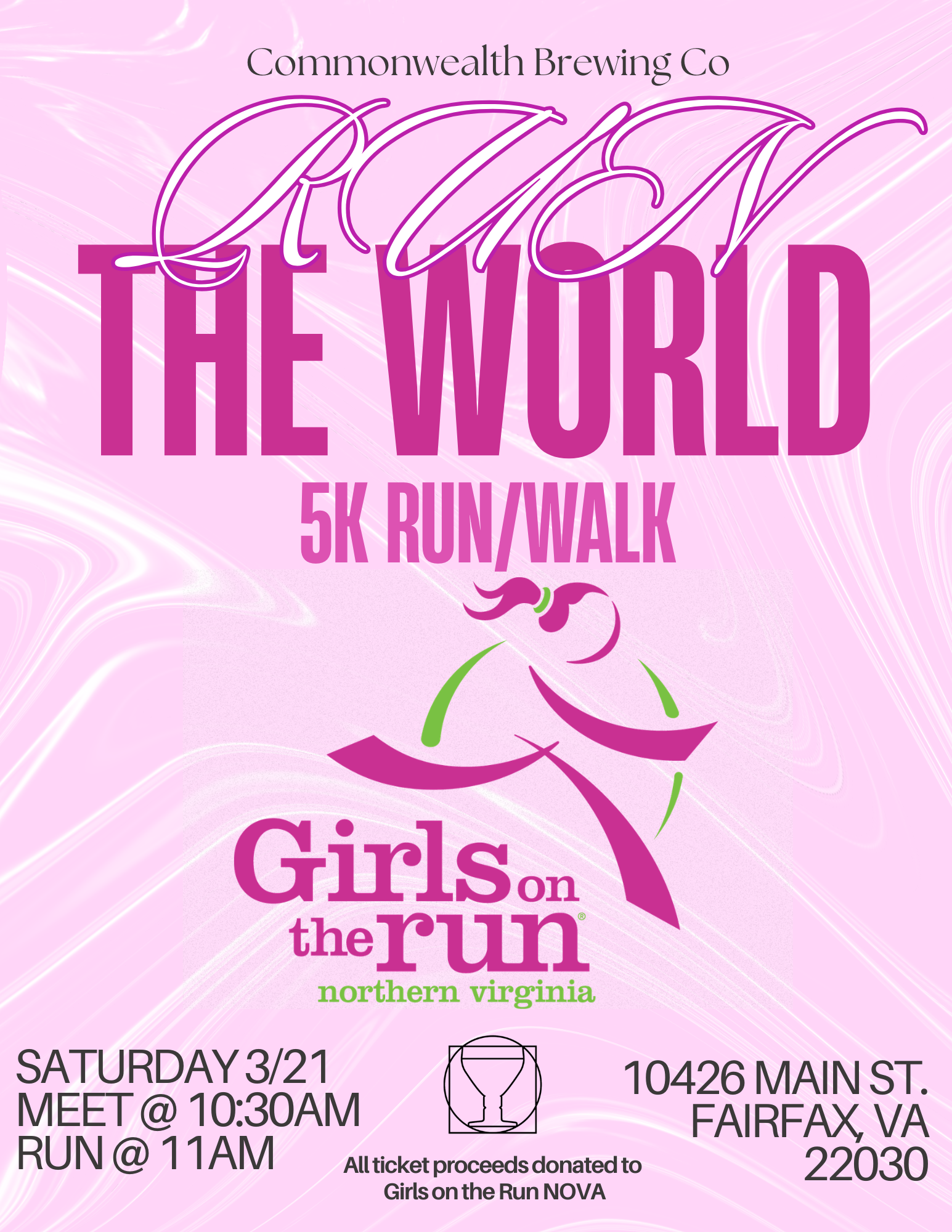 Run The World 5K w/ Girls on the Run