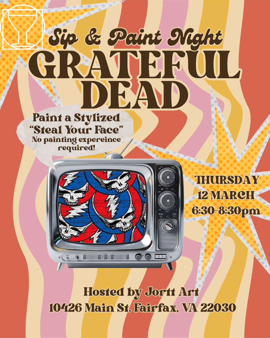 Sip & Paint Night: Grateful Dead