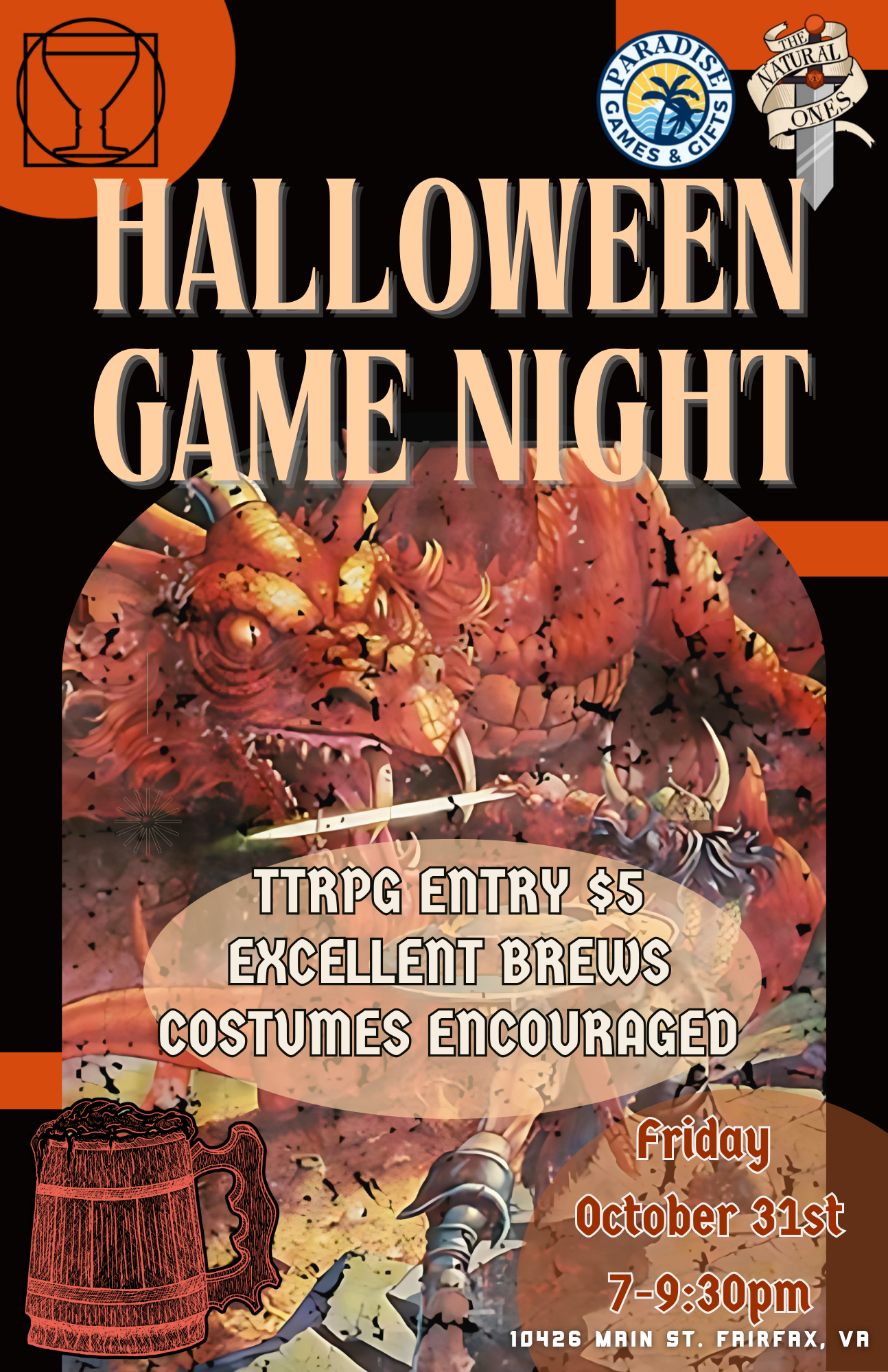 Halloween Game Night