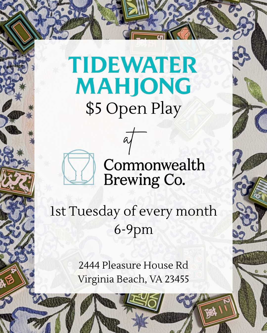 Tidewater Mahjong Night