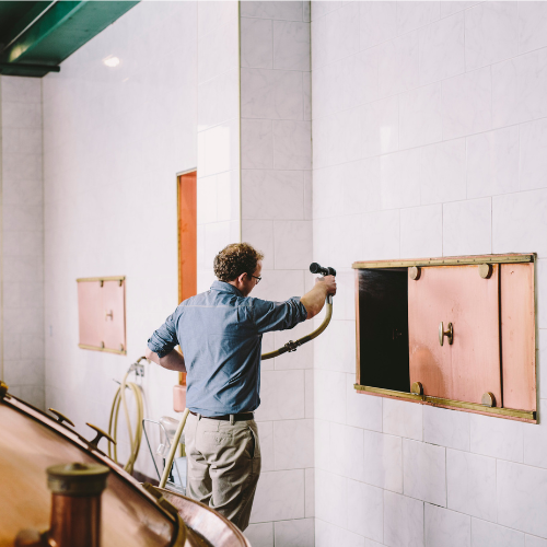 Exploring the benefits a cold-sanitizing step in brewery CIPs using a peracid or mixed-peracid sanitizer