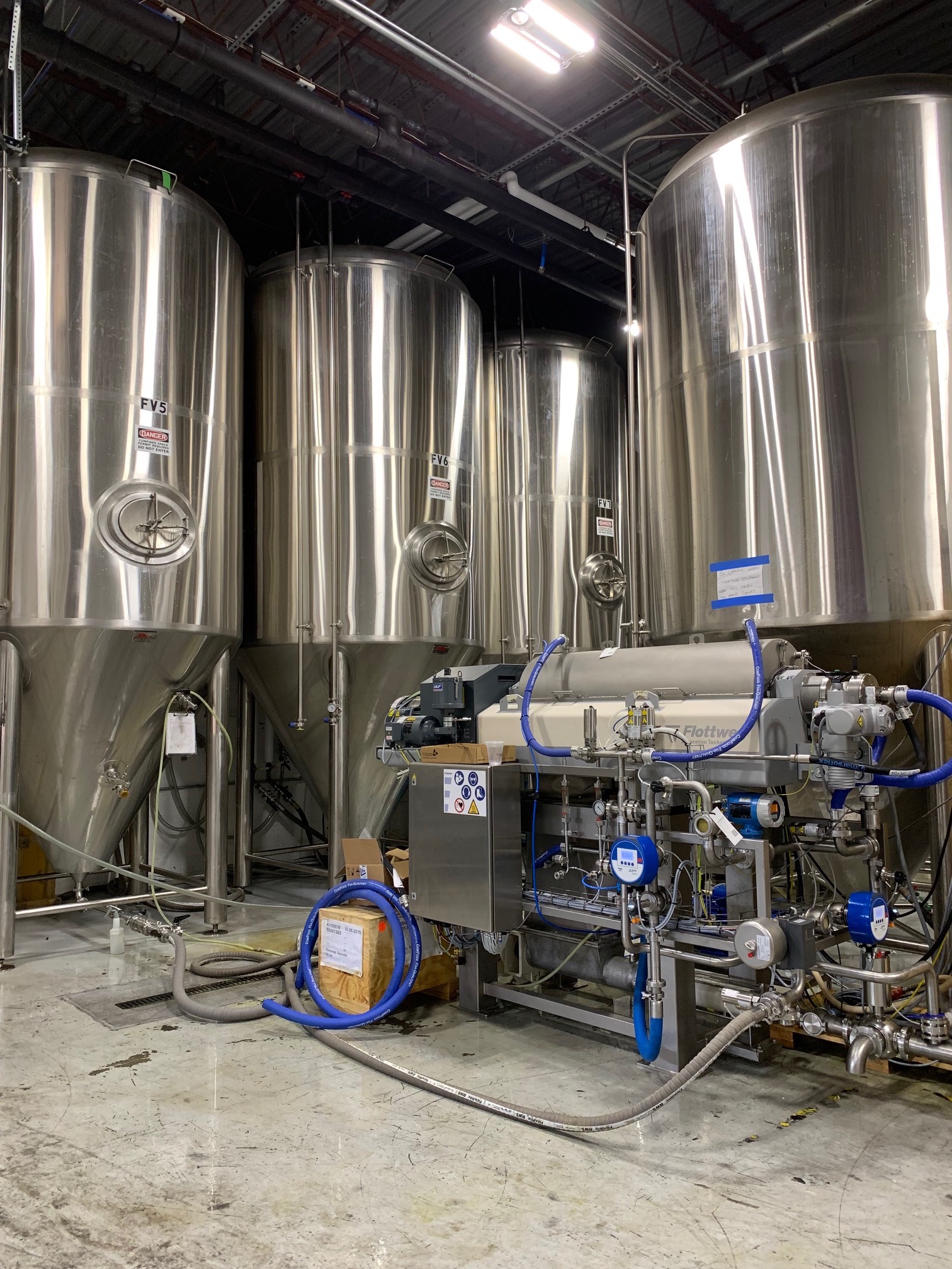 Beer Recovery from Heavy Tank Bottoms