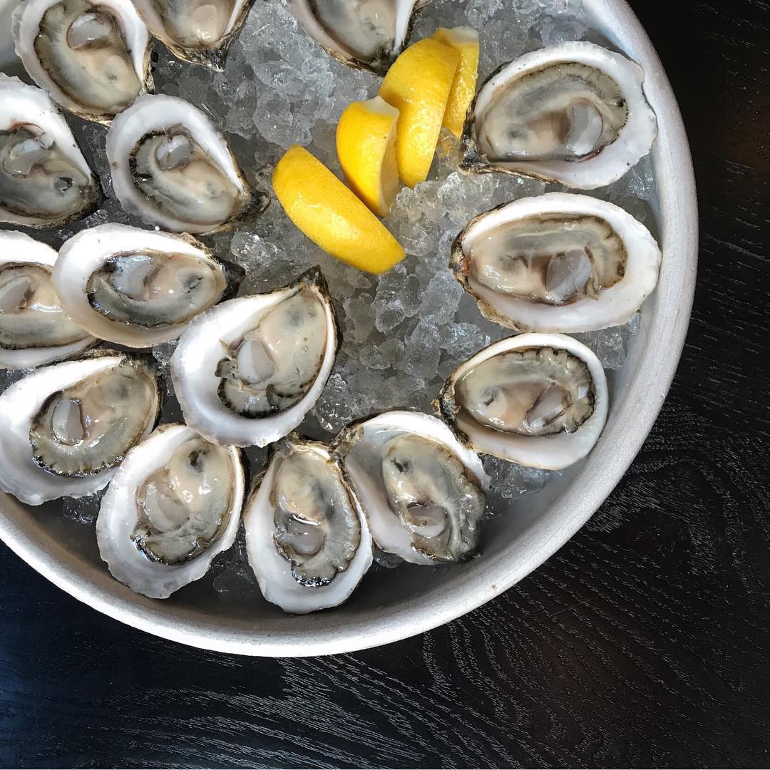Row 34: Oysters. Beer. Repeat.