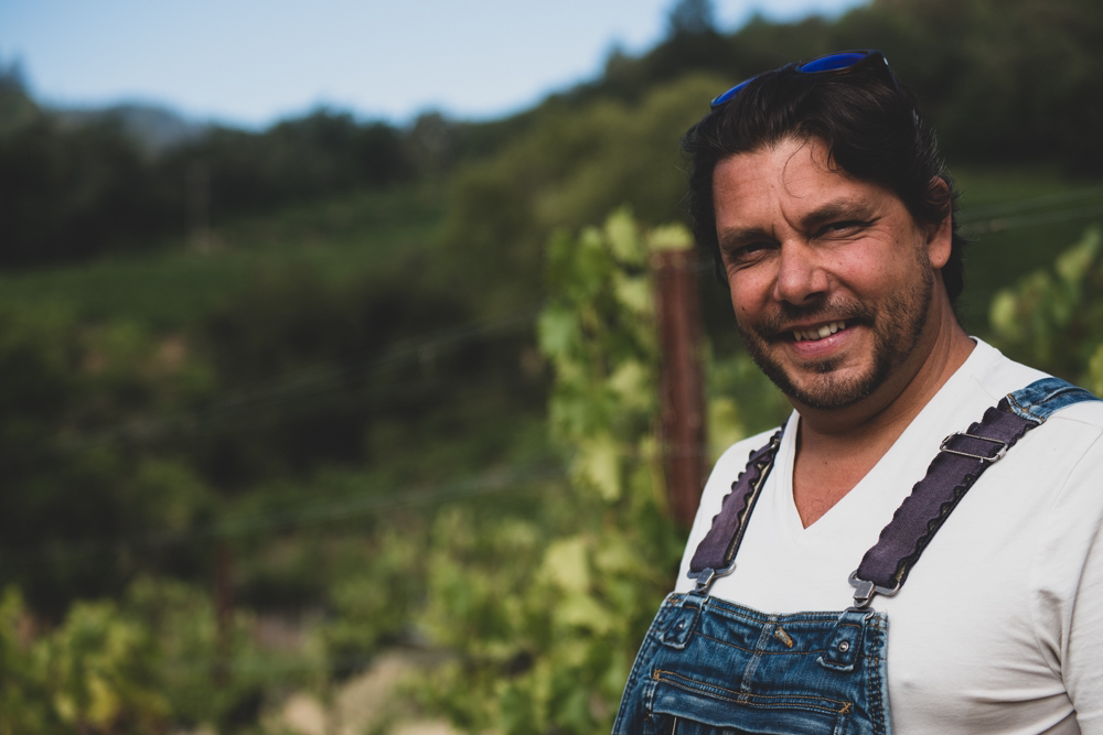 Matt in hybrid block Healdsburg