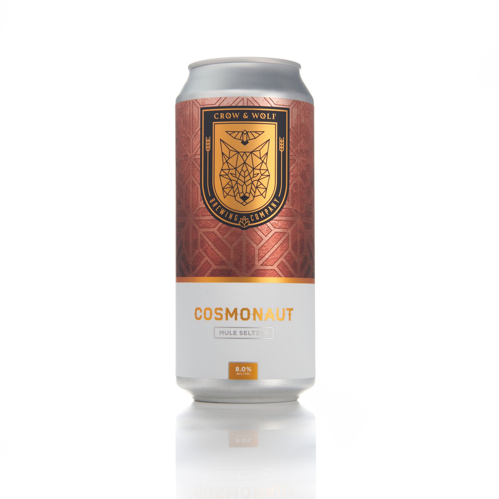 A can of Crow & Wolf Cosmonaut on a white background