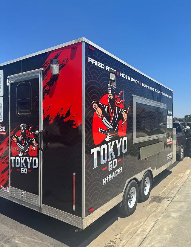 Tokyo Go food truck at Crow & Wolf
