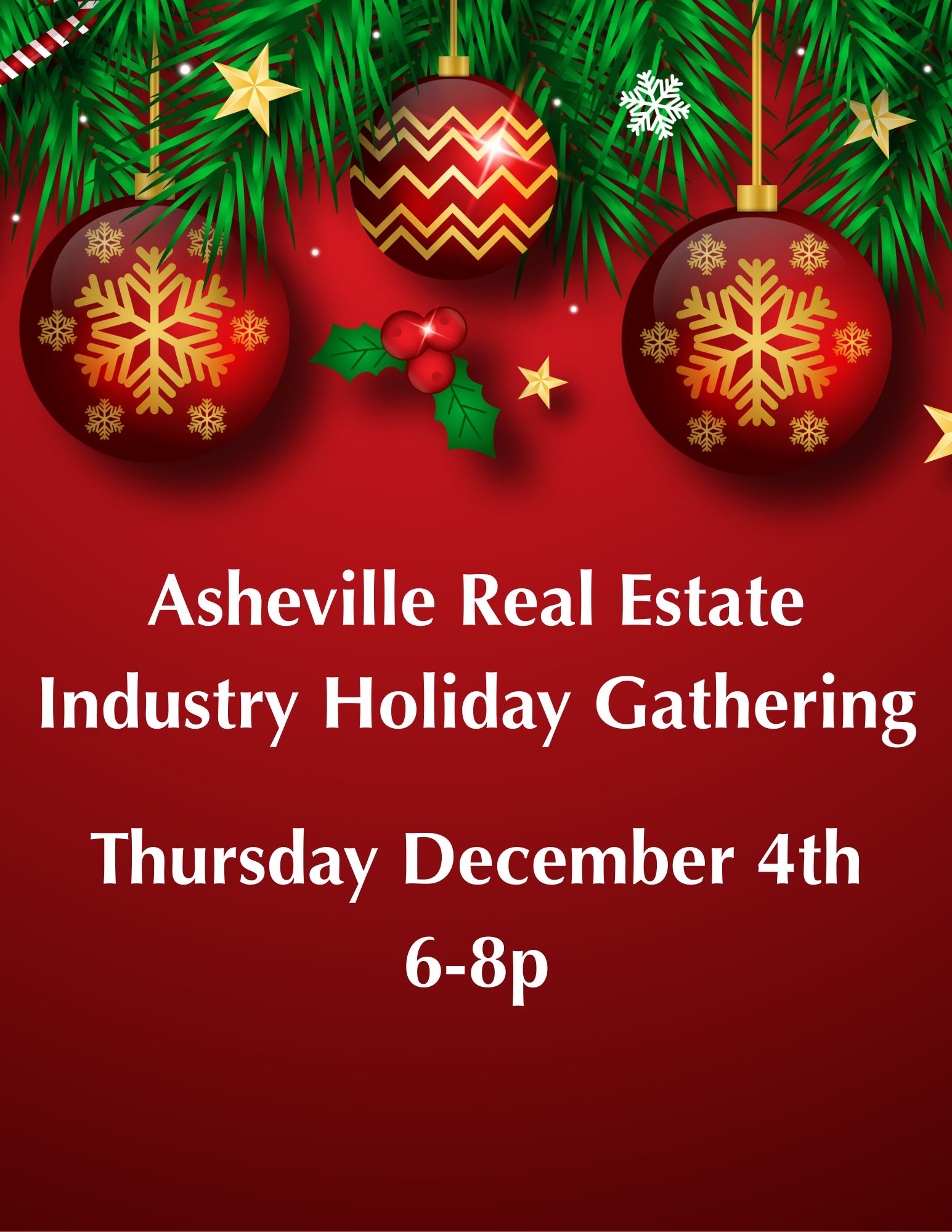 Asheville Real Estate Industry Holiday Gathering