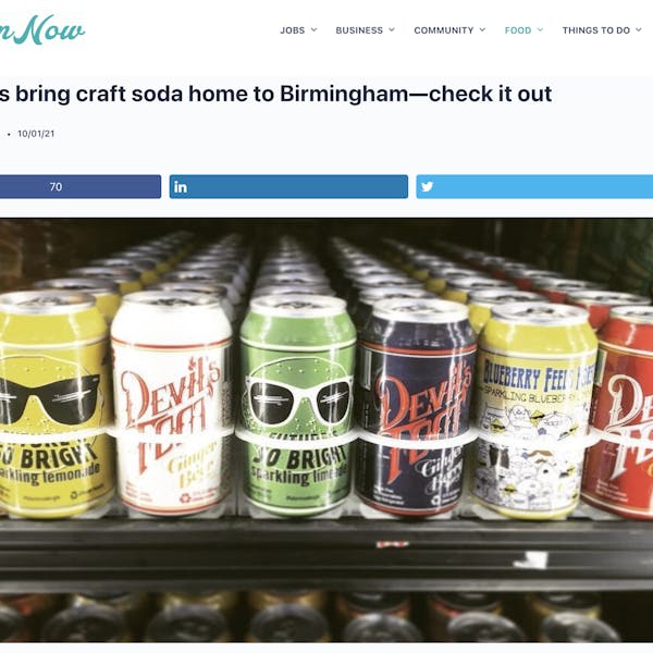 Brewers bring craft soda home to Birmingham