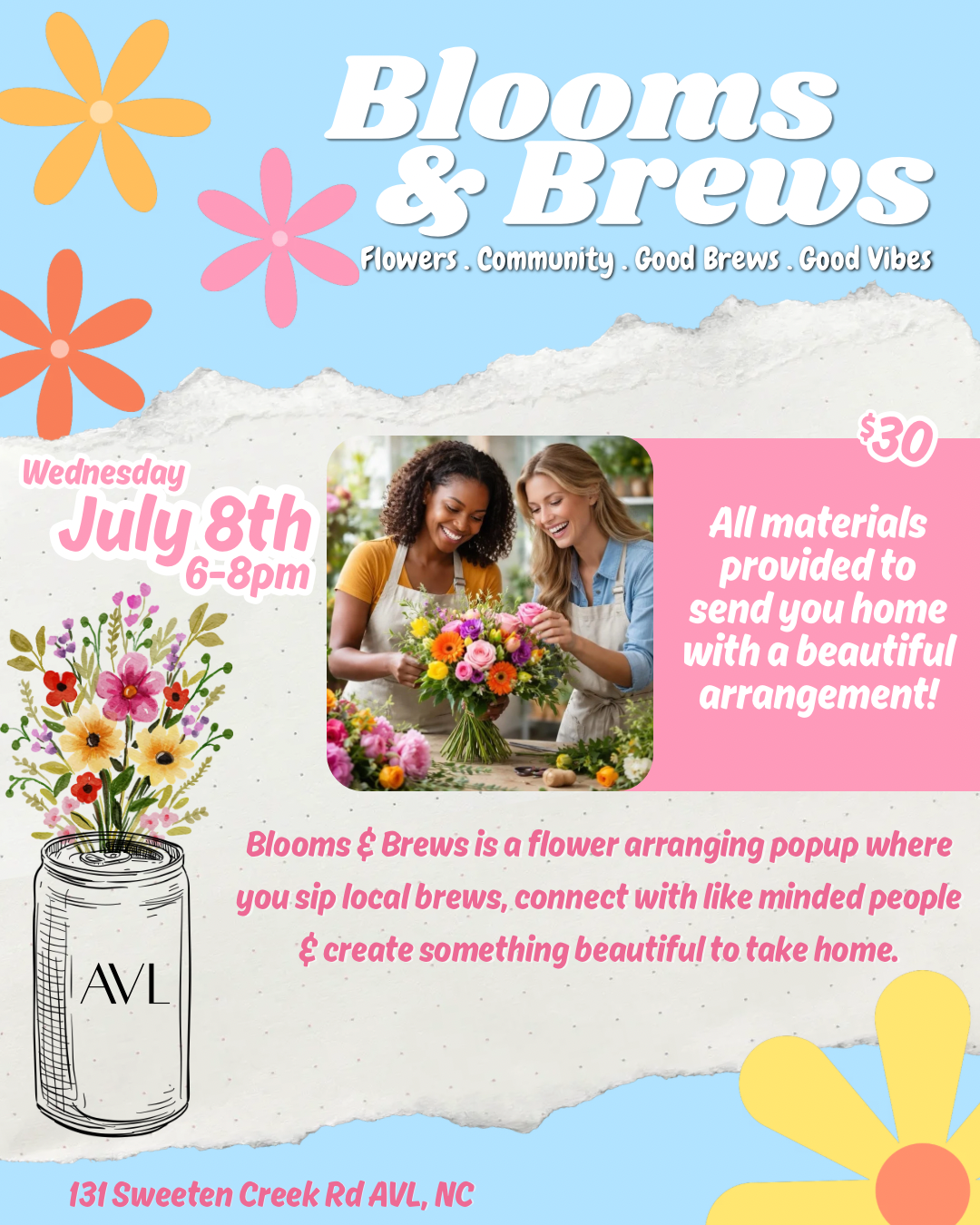 Blooms &amp; Brews