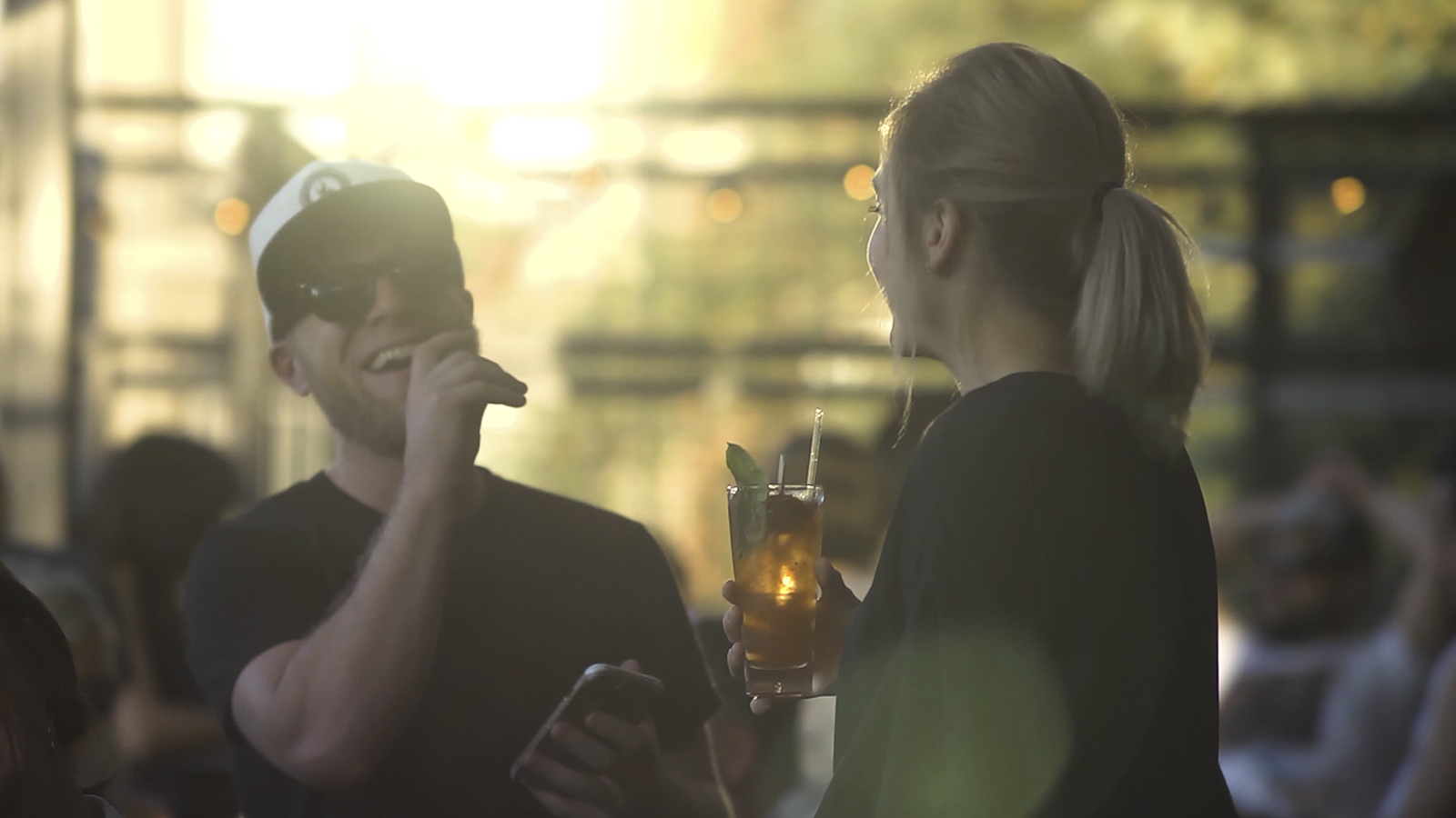 DEVI-Jacob laughing with cocktail