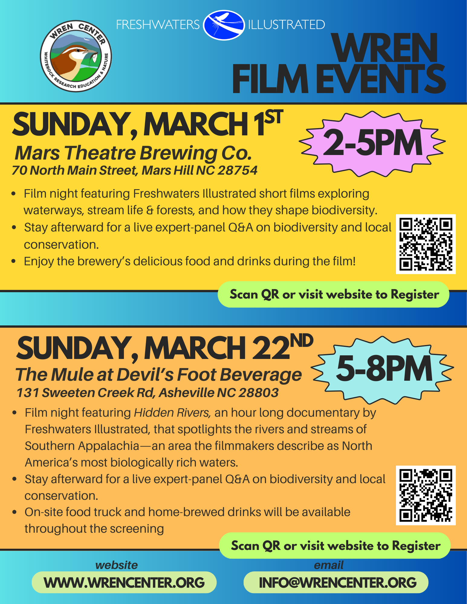 FINAL WREN FILM EVENT