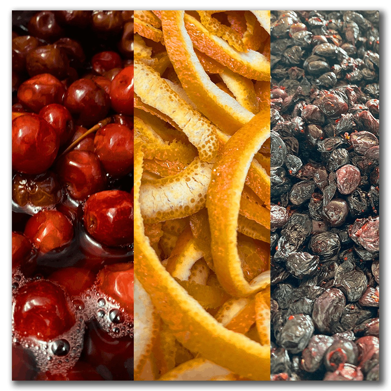 Fruit different byproducts