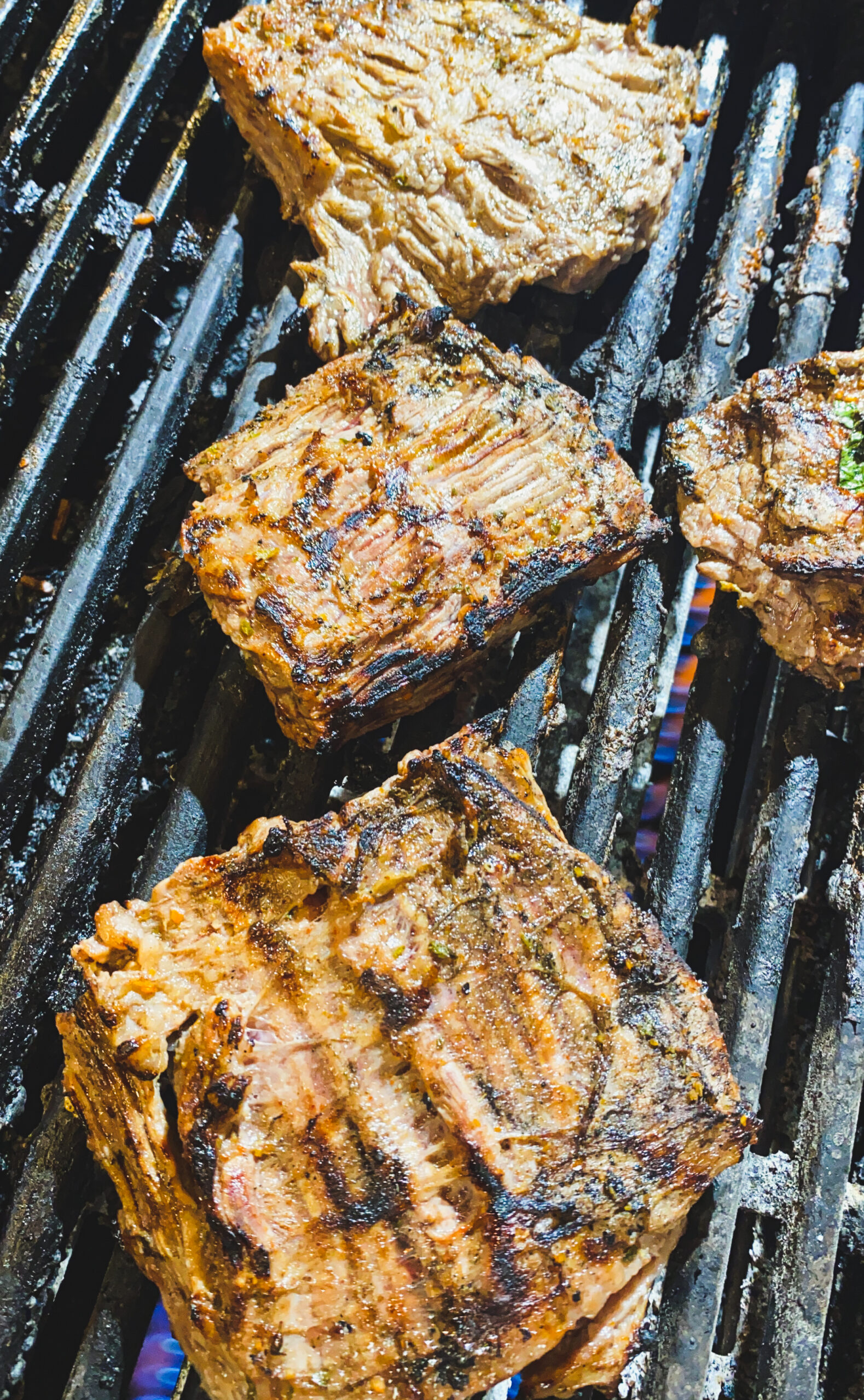 Grilled Skirt Steak Fajitas
