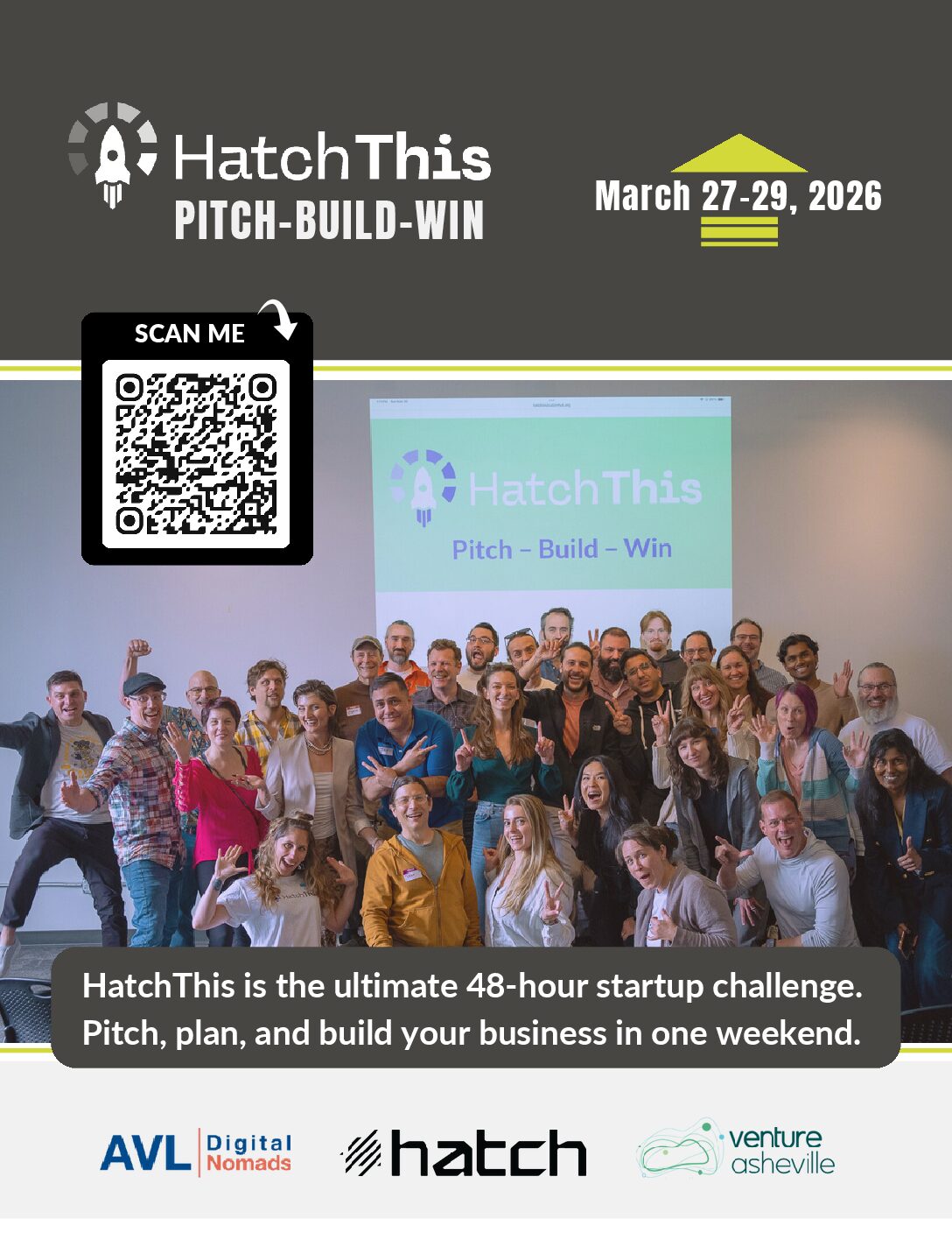 Hatch This Flier-QR
