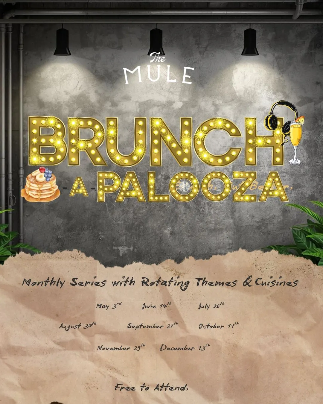 Poster for Brunchapalooza!