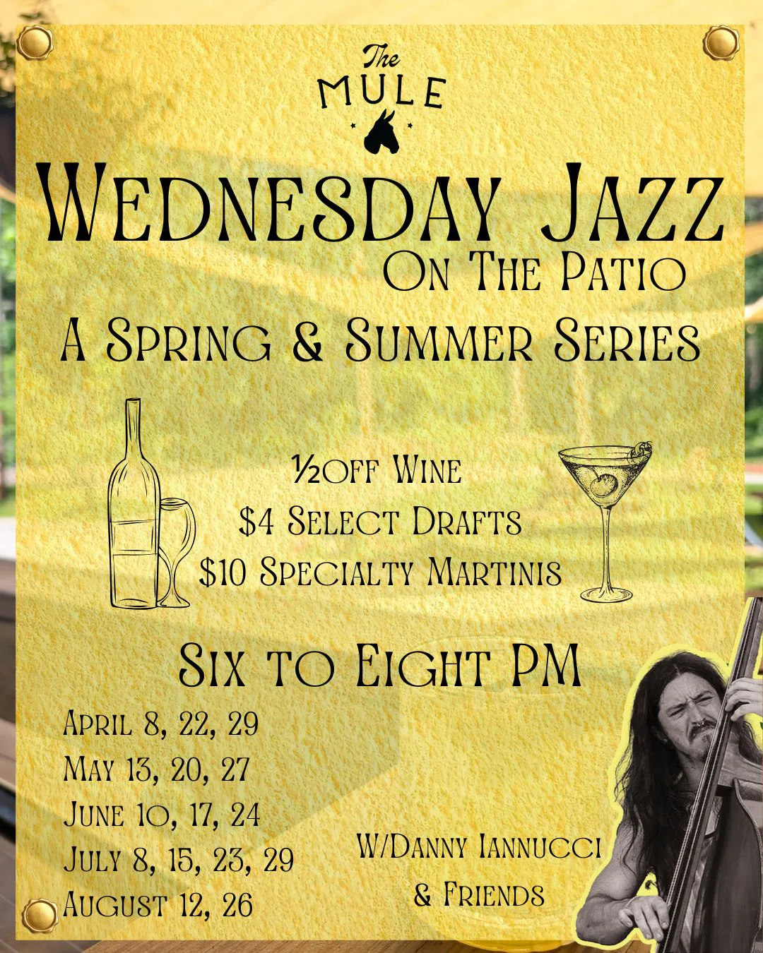 Poster for Wednesday Jazz: Spring & Summer