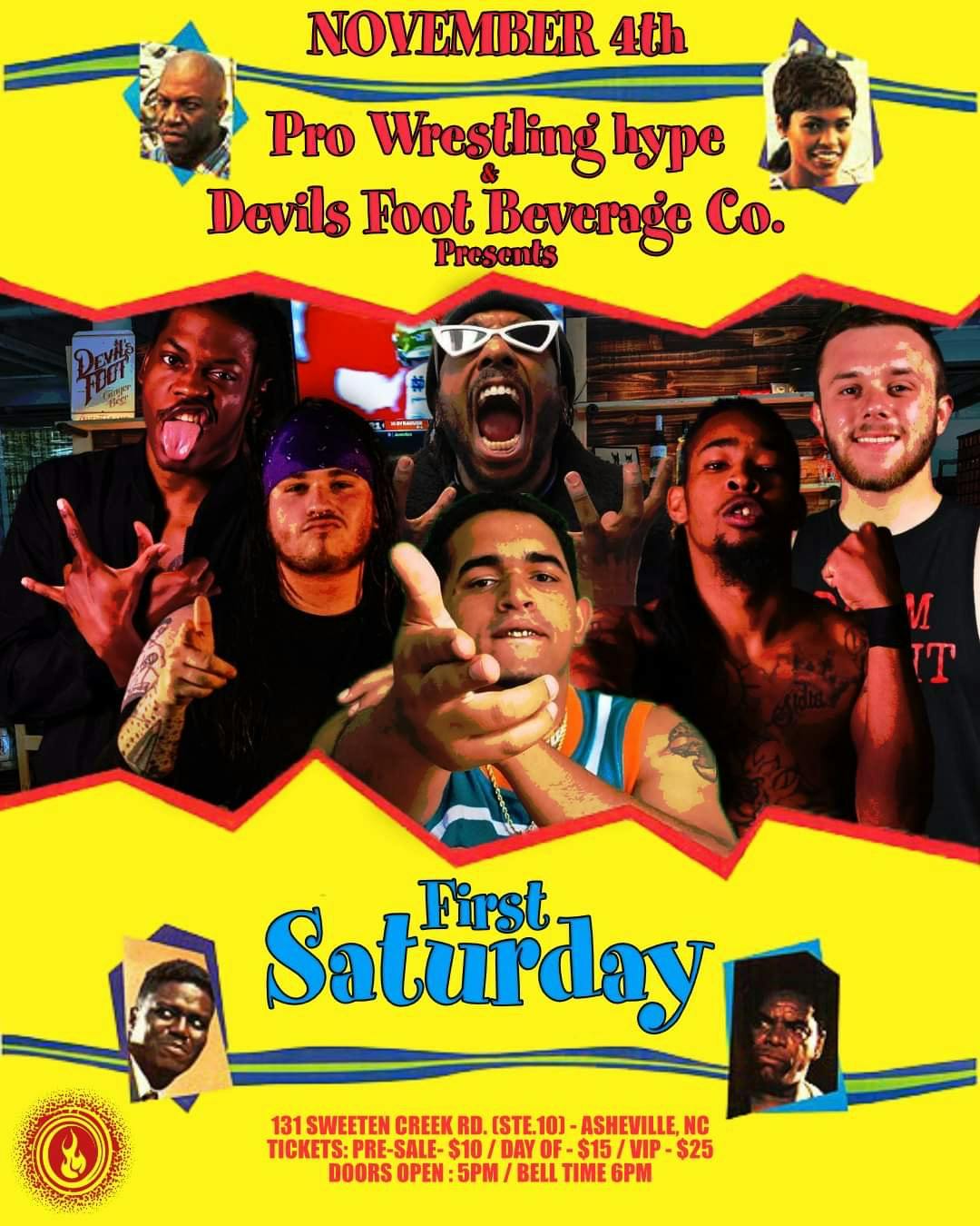 Pro Wrestling Hype November 4th Devil's Foot Beverage Company
