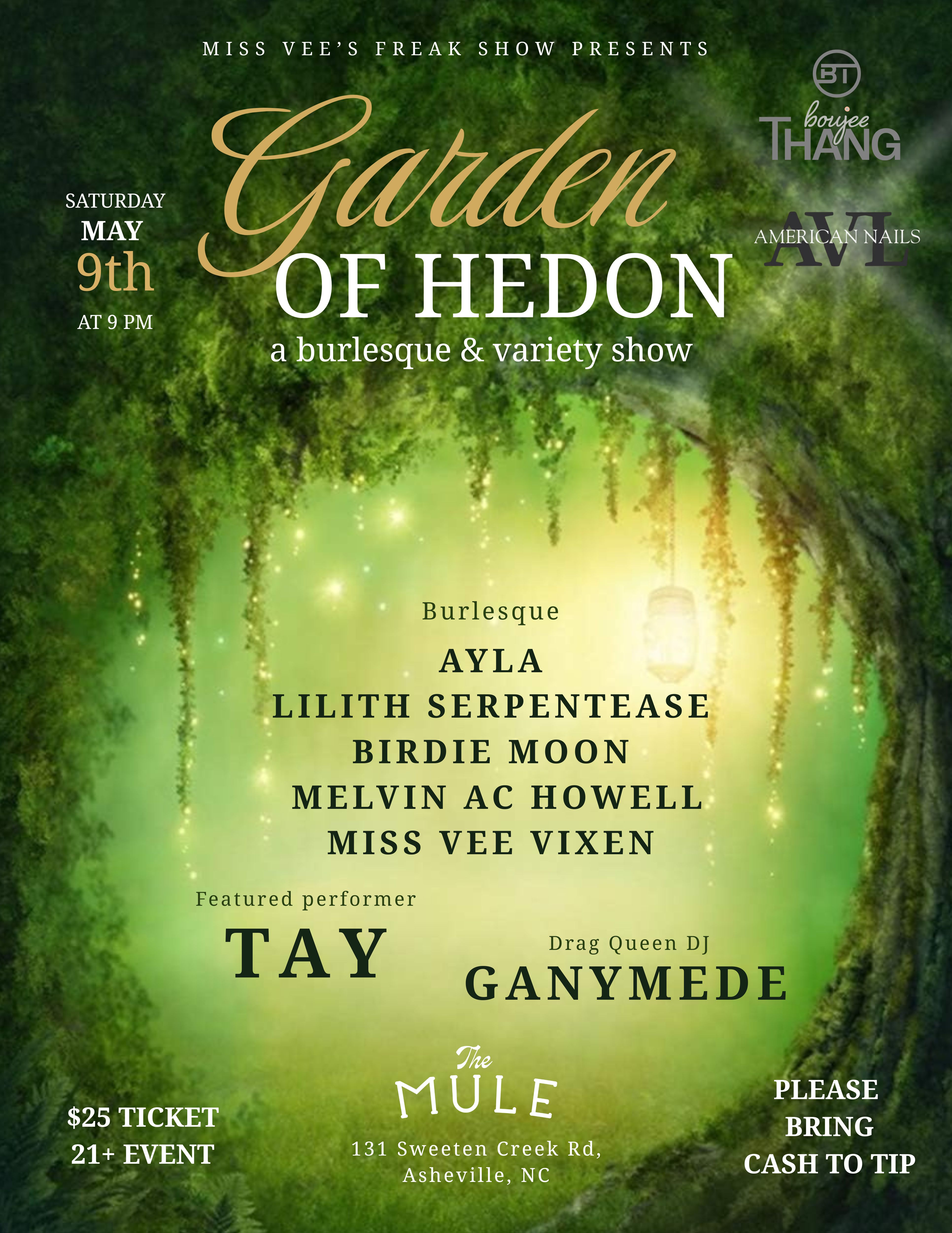 Black And Gold Modern Birthday Party Flyer - 1