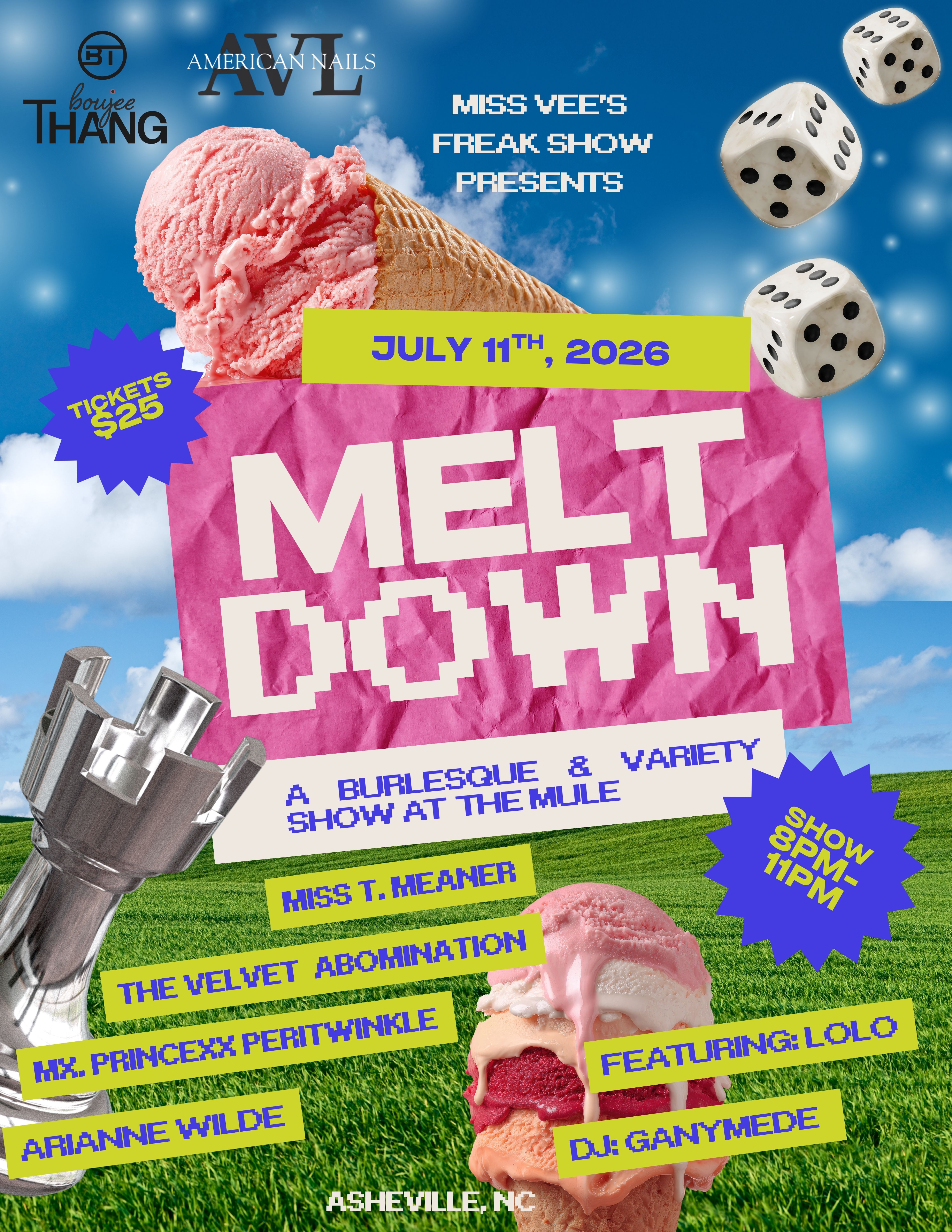 Miss Vee’s Freak Show Presents