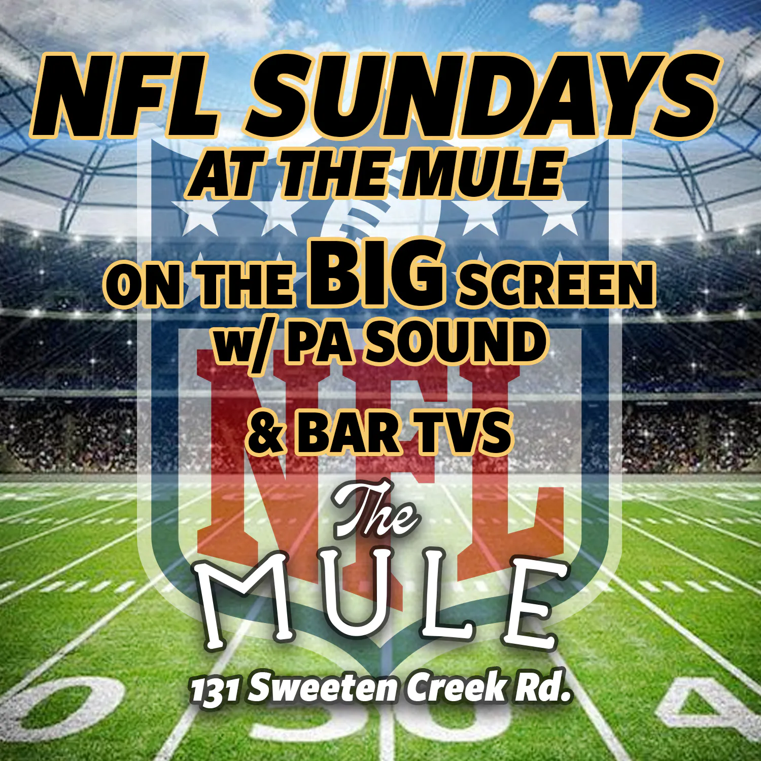 NFL Sundays at The Mule