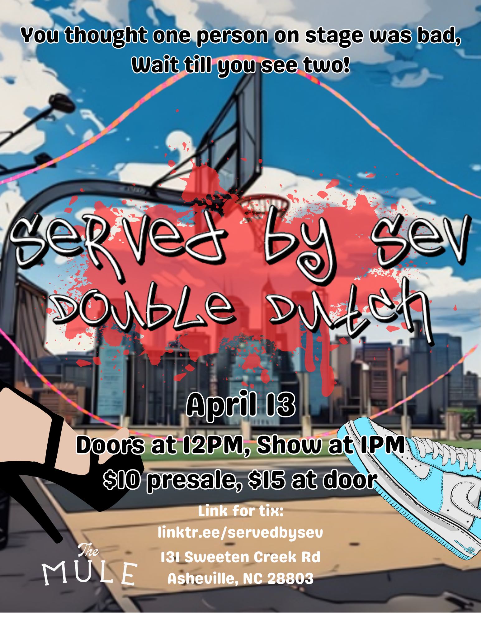 Served by Sev Double Dutch (8.5x11)