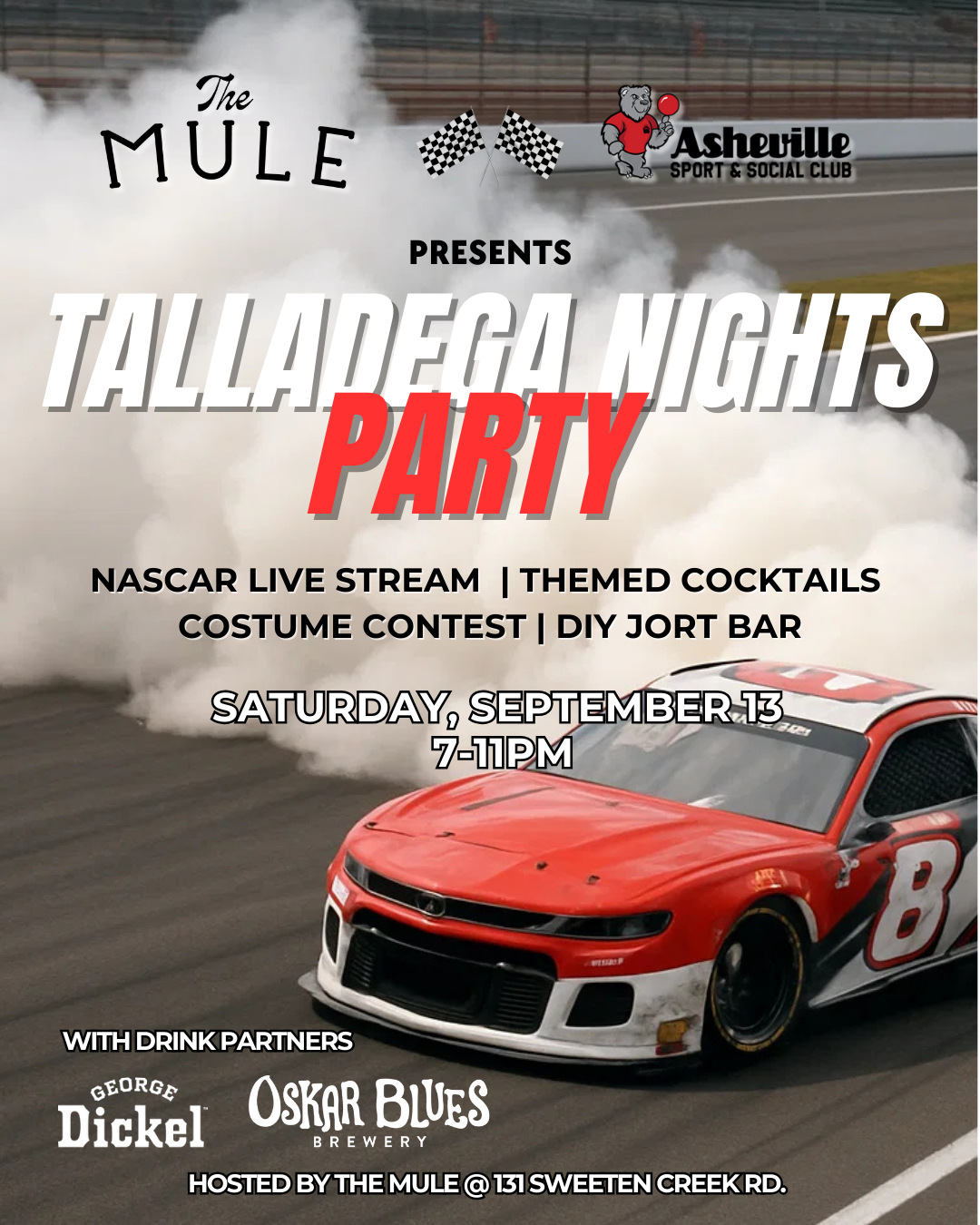 Talledega Nascar Party