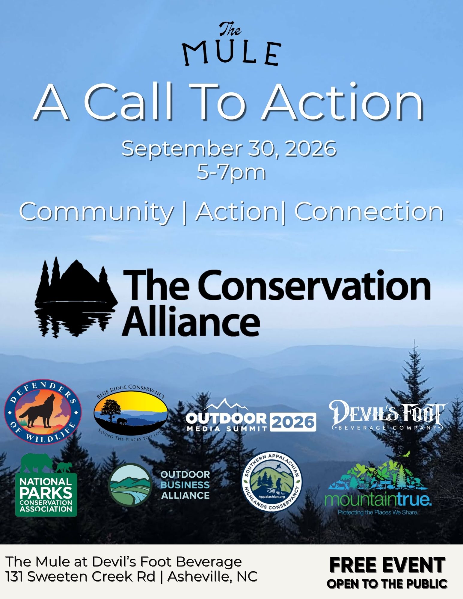 The Conservation Alliance Community Flyer