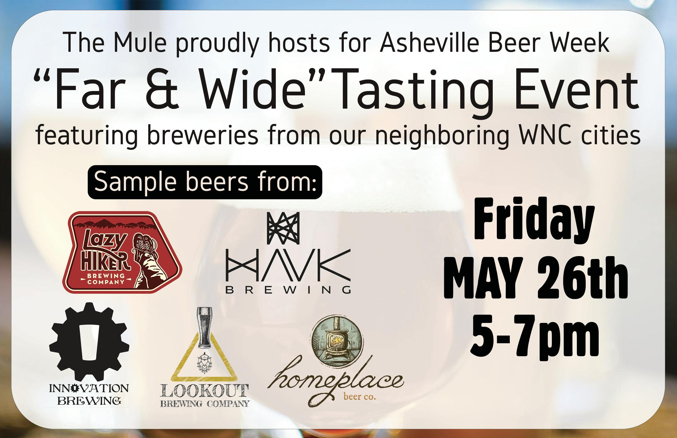 Far & Wide Brewery Tasting Event Devil's Foot Beverage Company
