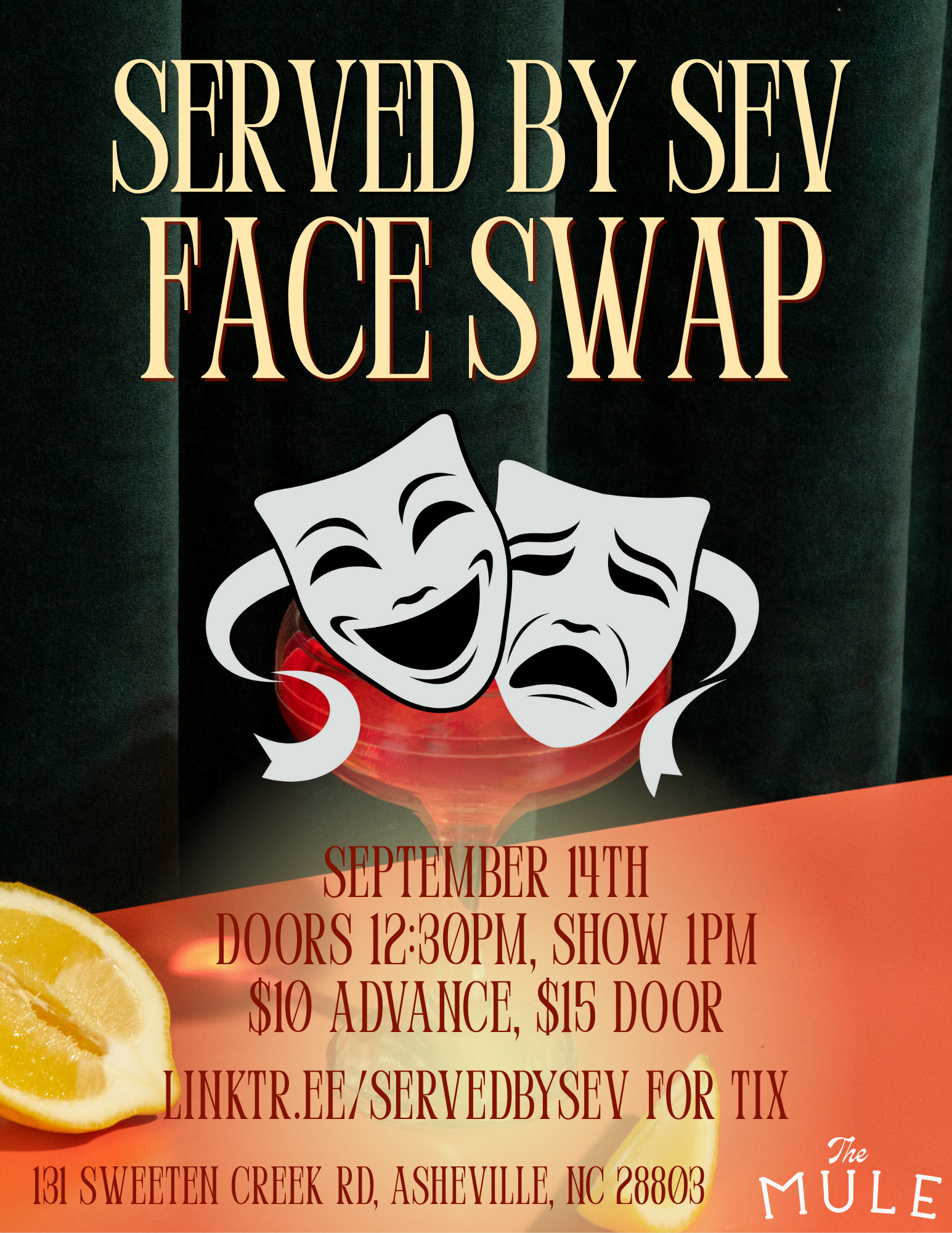 face swap flyer (8.5 x 11 in)