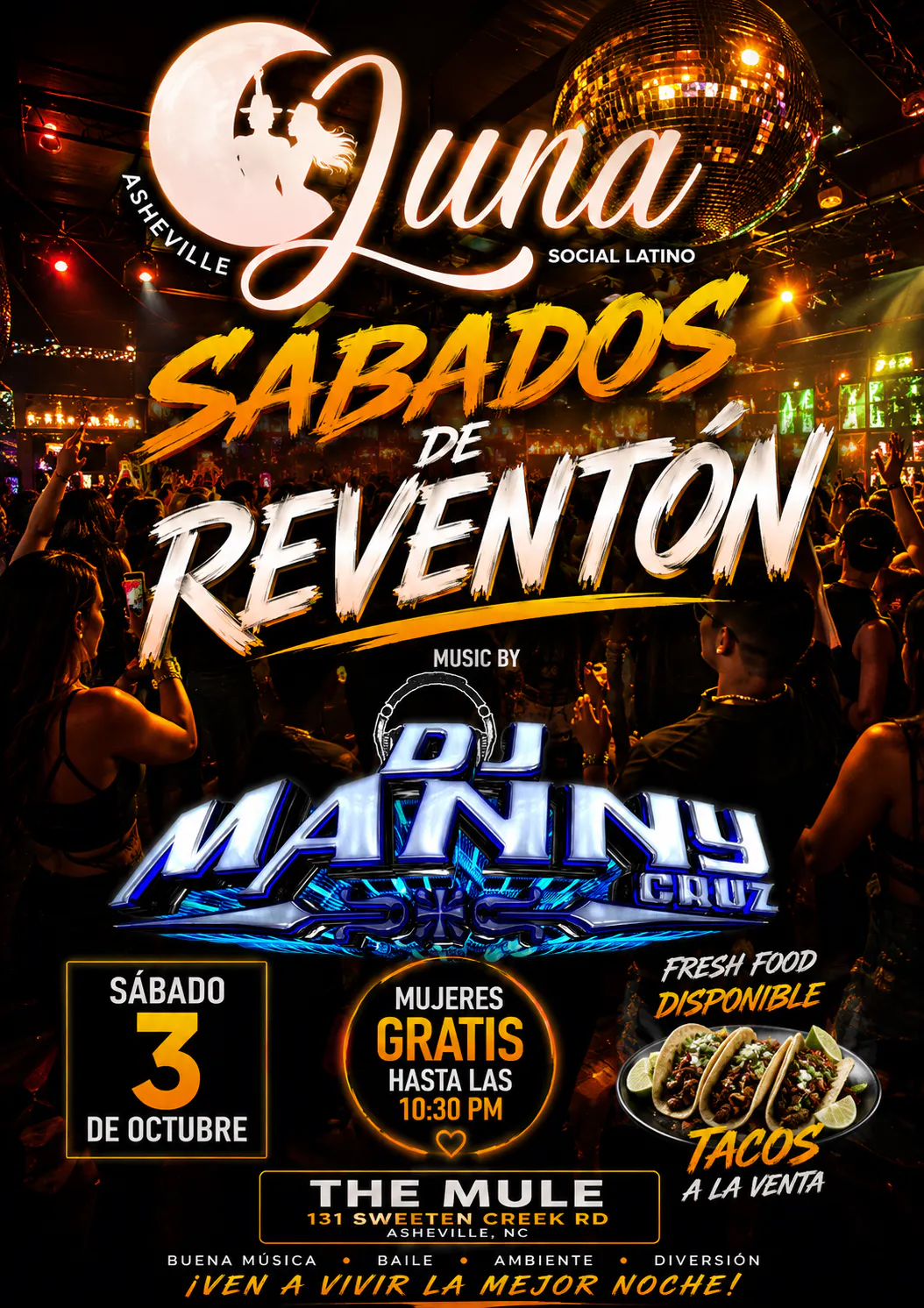 Poster for LUNA Social Latino