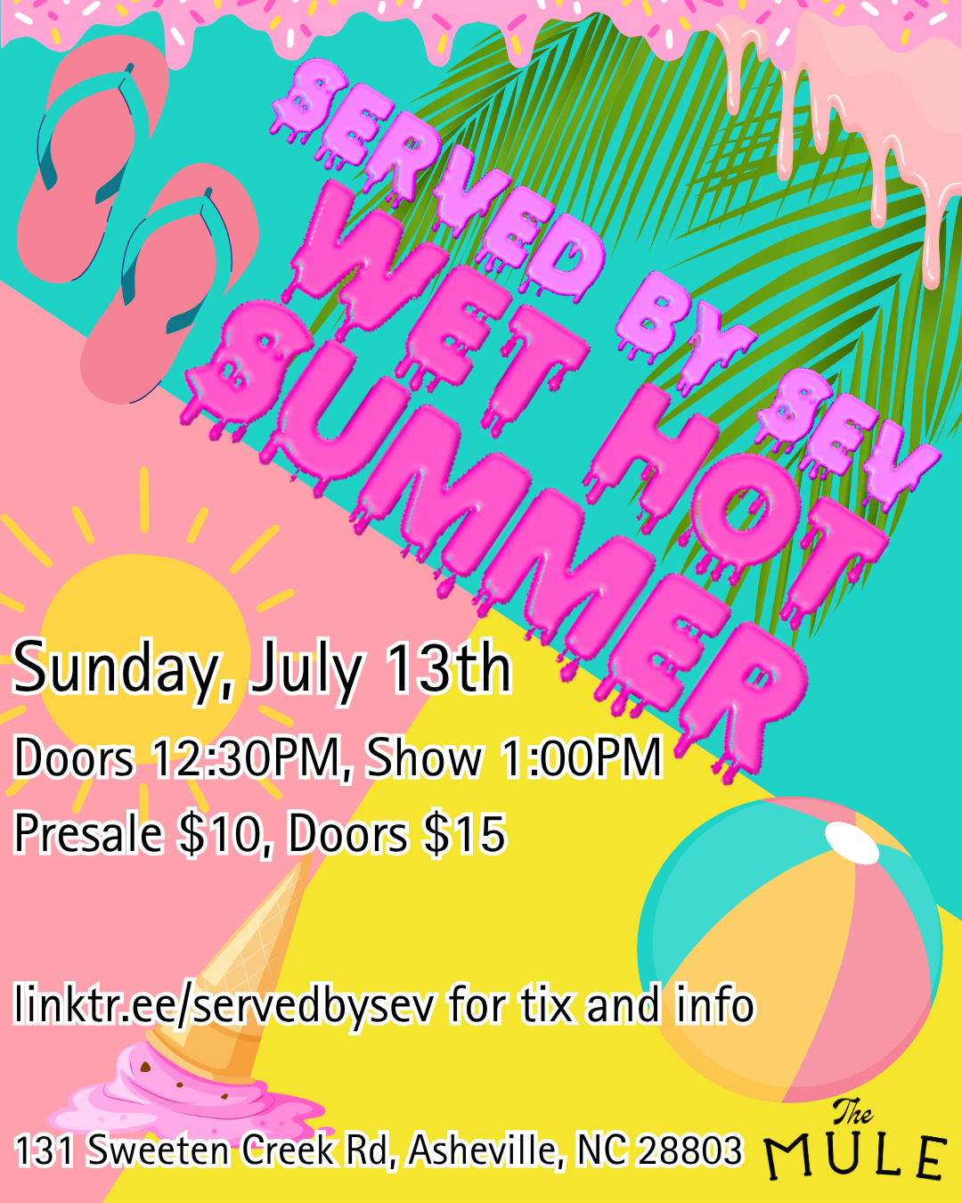 wet hot summer flyer